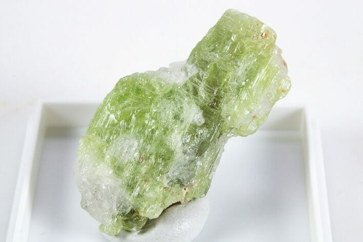 Unusual Green Kyanite Crystal - Tanzania #345723